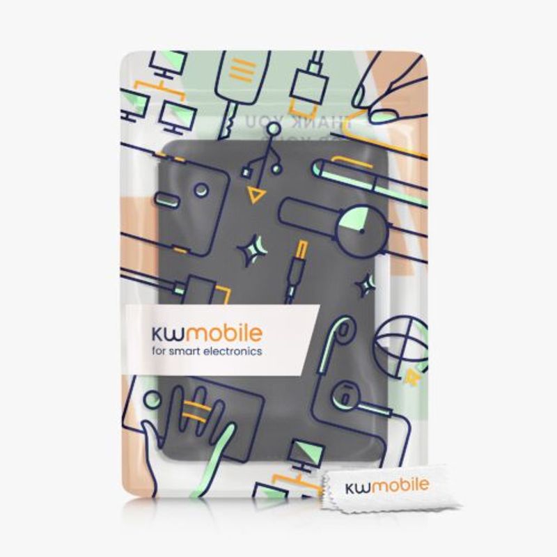 Laptop, Telefoane si Tablete - Telefoane mobile si accesorii - Accesorii Telefoane - Huse telefoane - Husa pentru Kindle Paperwhite 7, Textil, Negru, Kwmobile, 49487.01 - Infinity.ro