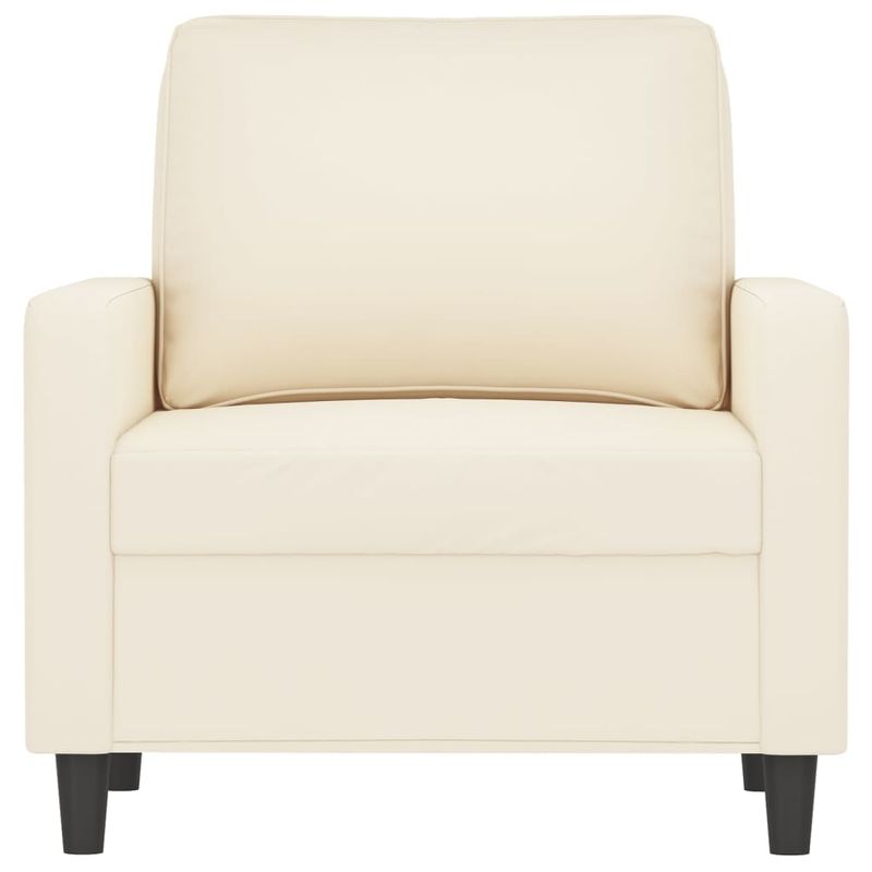 Casa si Gradina - Mobilier - Canapele si coltare - Canapele - Canapea de o persoana, catifea, crem, 60 cm, model 1 - Infinity.ro