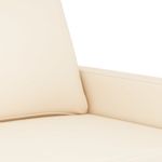 Casa si Gradina - Mobilier - Canapele si coltare - Canapele - Canapea de o persoana, catifea, crem, 60 cm, model 1 - Infinity.ro