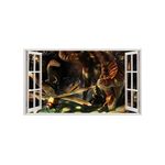 Casa si Gradina - Decoratiuni - Stickere decorative - Sticker decorativ cu Dinozauri, 85 cm, 4327ST - Infinity.ro