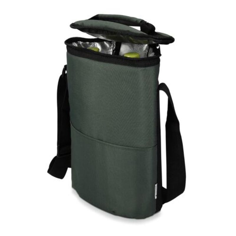 Sport si Outdoor - Camping - Bucatarie de camping - Cutii si genti frigorifice - Geanta termica de vin cu curea reglabila, 32 x 29 cm, 46163.22 - Infinity.ro