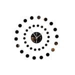 Casa si Gradina - Decoratiuni - Decoratiuni perete - Ceas decorativ de perete, Rotund, Oglinda acrilica, 25 cm, MC-073 - Infinity.ro