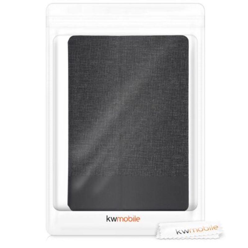 Laptop, Telefoane si Tablete - Telefoane mobile si accesorii - Accesorii Telefoane - Huse telefoane - Husa pentru tableta Huawei MatePad T10/MatePad T10s, Kwmobile, Gri/Negru, Textil, 54508.73 - Infinity.ro