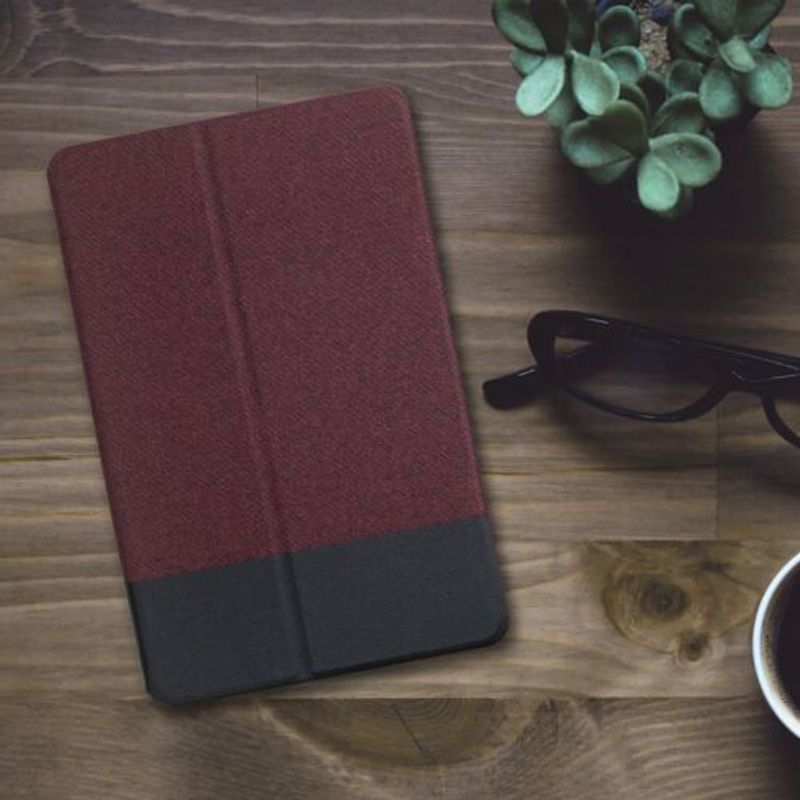 Laptop, Telefoane si Tablete - Telefoane mobile si accesorii - Accesorii Telefoane - Huse telefoane - Husa pentru tableta Lenovo Tab P11, Kwmobile, Rosu/Negru, Textil, 55710.20 - Infinity.ro