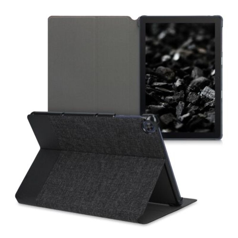 Laptop, Telefoane si Tablete - Telefoane mobile si accesorii - Accesorii Telefoane - Huse telefoane - Husa pentru tableta Huawei MatePad T10/MatePad T10s, Kwmobile, Gri/Negru, Textil, 54508.73 - Infinity.ro