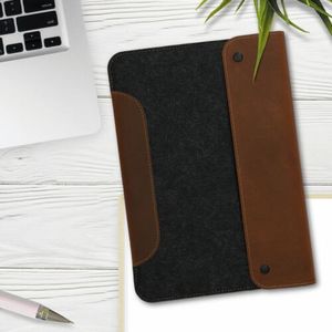 Husa pentru Apple iPad Pro 12.9" 2015/Apple iPad Pro 12.9" 2017, Textil, Gri, 50428.01
