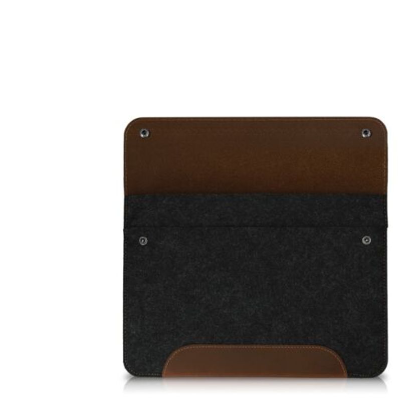 Laptop, Telefoane si Tablete - Telefoane mobile si accesorii - Accesorii Telefoane - Huse telefoane - Husa pentru Apple iPad Pro 12.9" 2015/Apple iPad Pro 12.9" 2017, Textil, Gri, 50428.01 - Infinity.ro