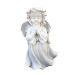 Casa si Gradina - Decoratiuni - Obiecte decorative - Accesorii decorative - Statueta, reprezentand un inger stand in picioare, rugandu-se, 17 cm, 1235G - Infinity.ro