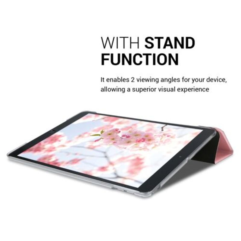 Laptop, Telefoane si Tablete - Telefoane mobile si accesorii - Accesorii Telefoane - Huse telefoane - Husa pentru Apple iPad 10.2 2019, Piele ecologica, Rose Gold, 50343.81 - Infinity.ro