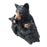 Casa si Gradina - Decoratiuni - Obiecte decorative - Accesorii decorative - Statueta decorativa, Ursoaica cu doi pui, 17 cm, 366H - Infinity.ro