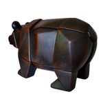 Casa si Gradina - Decoratiuni - Obiecte decorative - Accesorii decorative - Statueta decorativa, Urs, maro, 33 cm, DVLG001M - Infinity.ro