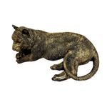 Casa si Gradina - Decoratiuni - Obiecte decorative - Accesorii decorative - Statueta decorativa, Tigru, auriu, 69 cm, DVTAN001 - Infinity.ro