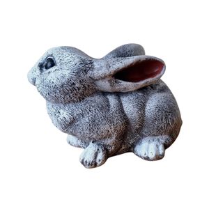 Statueta decorativa, Iepure, gri, 23 cm, DVSA057