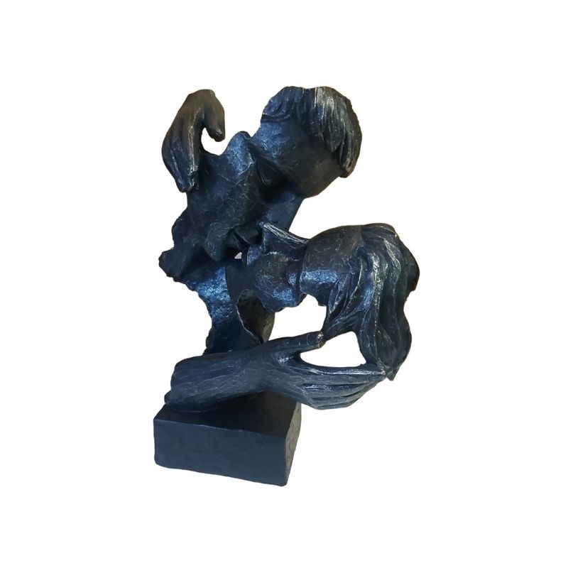 Casa si Gradina - Decoratiuni - Obiecte decorative - Accesorii decorative - Statueta Decorativa Masca, Indragostiti, negru, 27 cm, 065SX - Infinity.ro