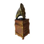 Carti si Birotica - Birotica - Accesorii de birou - Pusculite - Pusculita in forma de Gramofon, 29 cm, maro, KE052A - Infinity.ro