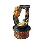 Casa si Gradina - Gradina si terasa - Decoratiuni exterior - Ornamente gradina - Fantana arteziana, cu buton On/off, Buddha, bila si leduri, 40 cm, XL1923 - Infinity.ro