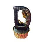 Casa si Gradina - Gradina si terasa - Decoratiuni exterior - Ornamente gradina - Fantana arteziana, cu buton On/off, Buddha, bila si leduri, 40 cm, XL1923 - Infinity.ro