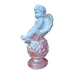 Casa si Gradina - Decoratiuni - Obiecte decorative - Accesorii decorative - Statueta decorativa, Inger, Roz, 39 cm, DVAN0701-2G - Infinity.ro
