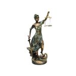 Casa si Gradina - Decoratiuni - Obiecte decorative - Accesorii decorative - Statueta reprezentand justitia 20x54 cm - Infinity.ro