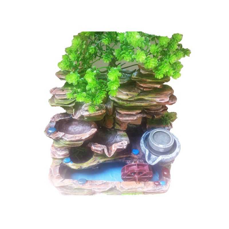 Casa si Gradina - Gradina si terasa - Decoratiuni exterior - Ornamente gradina - Fantana arteziana, cu buton On/Off, 35 cm, 110X - Infinity.ro