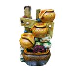 Casa si Gradina - Decoratiuni - Obiecte decorative - Accesorii decorative - Fantana arteziana, cu buton On/Off, 3 Vase, 35 cm, 1169CX - Infinity.ro