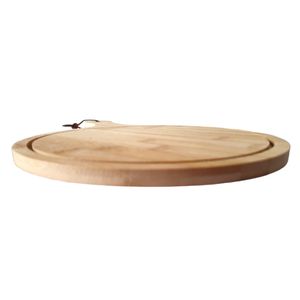 Platou din Lemn, Pizza, maro, 24 cm, HML10