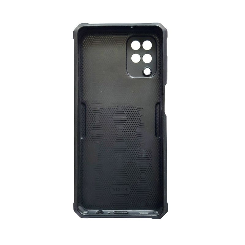 Laptop, Telefoane si Tablete - Telefoane mobile si accesorii - Accesorii Telefoane - Huse telefoane - Husa telefon compatibila cu Samsung Galaxy A12, Powerful, Inel si placuta metalica, HT116 - Infinity.ro