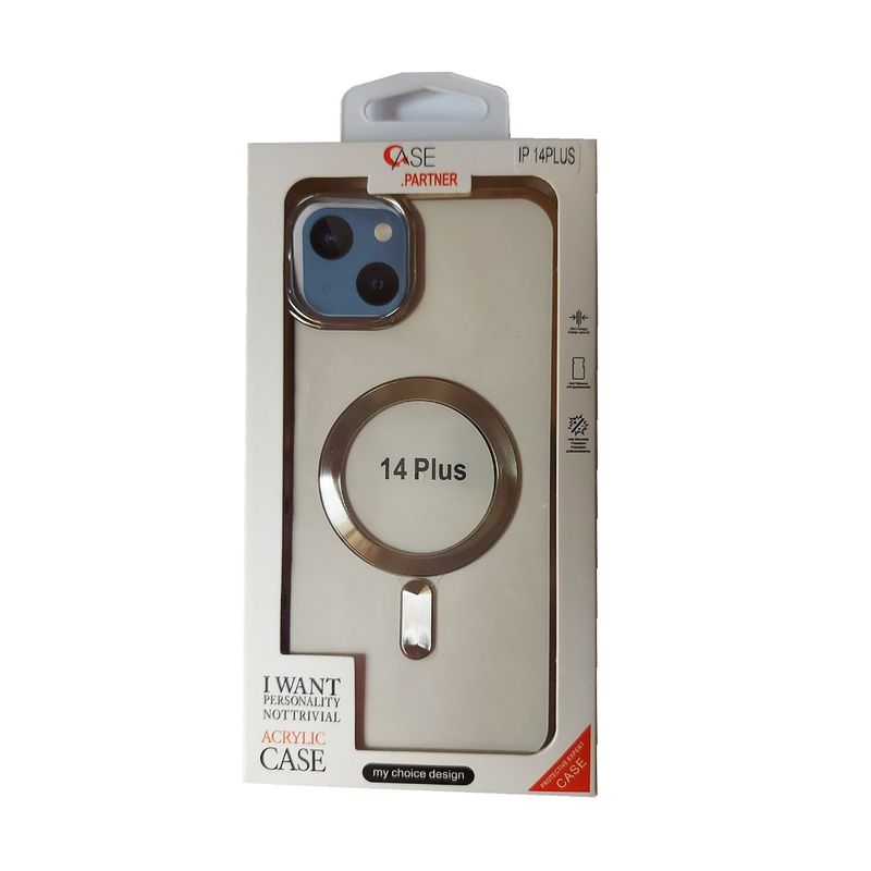 Laptop, Telefoane si Tablete - Telefoane mobile si accesorii - Accesorii Telefoane - Huse telefoane - Husa telefon compatibila cu Apple iPhone 14 Plus, Silver, 432HT - Infinity.ro