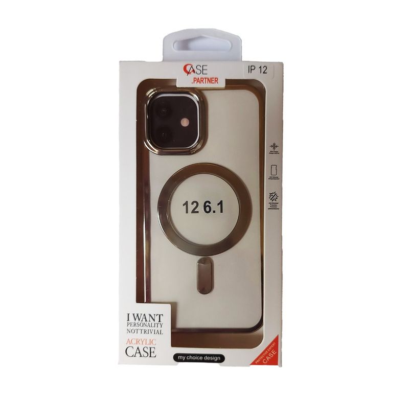 Laptop, Telefoane si Tablete - Telefoane mobile si accesorii - Accesorii Telefoane - Huse telefoane - Husa telefon compatibila cu Apple iPhone 12, Silver, 415HT - Infinity.ro