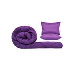 Casa si Gradina - Textile si covoare - Perne si pilote - Pilote - Set SomnART gama Coral, Pilota 200x220 cm si 2 perne 50x70 cm Purple Magic - Infinity.ro