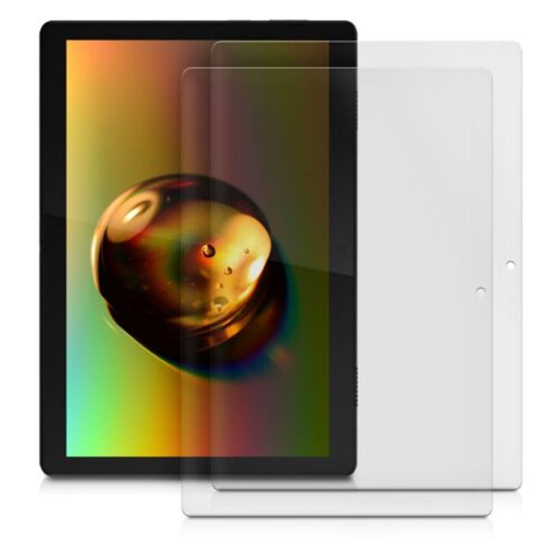 Laptop, Telefoane si Tablete - Tablete si accesorii tablete - Accesorii Tablete - Folii protectie tablete - Set 2 Folii de protectie mate pentru tableta Lenovo Tab M10 , Kwmobile, Transparent, Plastic, 48375.2 - Infinity.ro