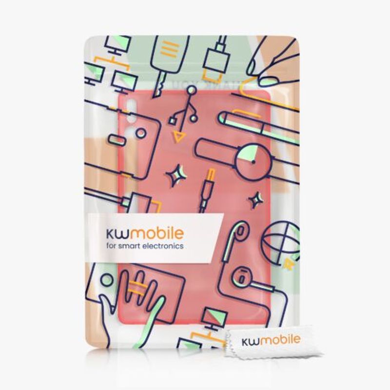 Laptop, Telefoane si Tablete - Telefoane mobile si accesorii - Accesorii Telefoane - Huse telefoane - Husa pentru tableta Samsung Galaxy Tab S8 Plus/Galaxy Tab S7 Plus, Kwmobile, Rosu, Silicon, 52921.09 - Infinity.ro