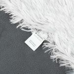 Casa si Gradina - Textile si covoare - Pături și cuverturi - Pături - Patura Navaris reversibila cu blana, 150 x 200 cm, gri, 49847.22.02 - Infinity.ro
