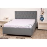 Casa si Gradina - Mobilier - Saltele si somiere - Saltele - Saltea cu spuma poliuretanica Somnart HypoallergenicMed Bumbac 180x200, inaltime 16 cm, hipoalergenica, husa cu fermoar, rulata, fermitate medie - Infinity.ro