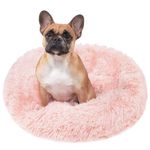 Petshop - Accesorii petshop - Culcusuri si custi - Culcusuri si saltele - Culcus pentru caini si pisici Cozy, 70 cm, marimea M, rotund, roz - Infinity.ro