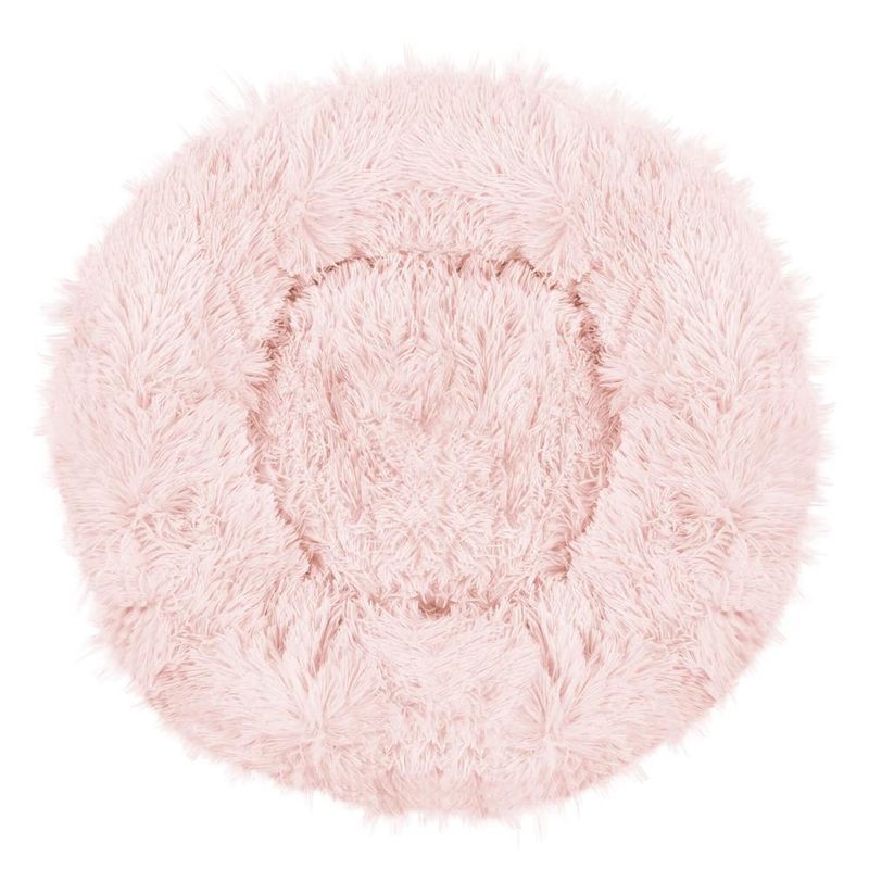 Petshop - Accesorii petshop - Culcusuri si custi - Culcusuri si saltele - Culcus pentru caini si pisici Cozy, 70 cm, marimea M, rotund, roz - Infinity.ro