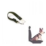 Petshop - Accesorii petshop - Zgarzi, lese si hamuri - Lese - Lesa tip centura de siguranta pentru auto, pentru caini si pisici, 80 cm, verde inchis - Infinity.ro