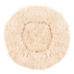Petshop - Accesorii petshop - Culcusuri si custi - Culcusuri si saltele - Culcus pentru caini si pisici Cozy, 70 cm, marimea M, rotund, crem - Infinity.ro