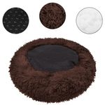 Petshop - Accesorii petshop - Culcusuri si custi - Culcusuri si saltele - Culcus pentru caini si pisici Cozy, 70 cm, marimea M, rotund, maro - Infinity.ro