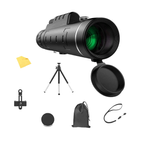 TV, Audio-Video si Foto - Optica, astronomie si metrologie - Optica si astronomie - Binocluri & lunete - Set monocular cu trepied si suport telefon, antireflex, optica din sticla, husa - Infinity.ro