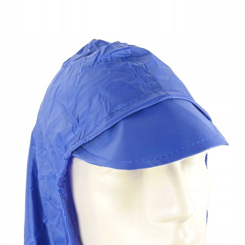 Sport si Outdoor - Echipament Sportiv - Accesorii echipament sportiv - Protectii sport - Pelerina impermeabila cu gluga, ideala pentru biciclisti, universala, albastru - Infinity.ro