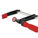 Casa si Gradina - Constructii - Scule electrice si accesorii - Menghine si cleme fixare - Menghina de tip F, 200×50 mm, negru/rosu - Infinity.ro