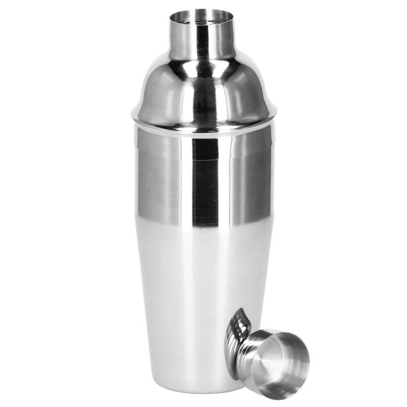 Casa si Gradina - Bucatarie si vesela - Accesorii bar - Shakere - Set bartending Springos, 12 piese, suport bambus, inox, 750 ml - Infinity.ro