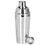 Casa si Gradina - Bucatarie si vesela - Accesorii bar - Shakere - Set bartending Springos, 12 piese, suport bambus, inox, 750 ml - Infinity.ro