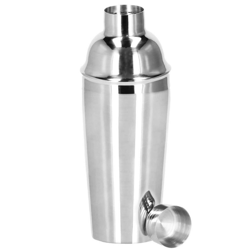 Casa si Gradina - Bucatarie si vesela - Accesorii bar - Shakere - Set bartending Springos, 12 piese, suport bambus, inox, 750 ml - Infinity.ro