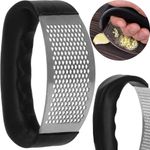 Casa si Gradina - Bucatarie si vesela - Ustensile bucatarie - Prese si storcatoare manuale - Zdrobitor de usturoi Springos, presa manuala, 10.5 x 5.3, negru/gri - Infinity.ro