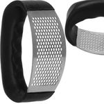 Casa si Gradina - Bucatarie si vesela - Ustensile bucatarie - Prese si storcatoare manuale - Zdrobitor de usturoi Springos, presa manuala, 10.5 x 5.3, negru/gri - Infinity.ro