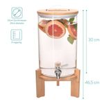 Casa si Gradina - Bucatarie si vesela - Accesorii bar - Carafe si decantoare - Dozator bauturi Universal, Sticla, 7 l, 46785.03 - Infinity.ro