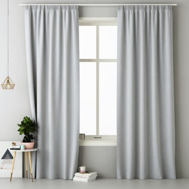 Casa si Gradina - Textile si covoare - Perdele si draperii - Perdele - Set 2 Perdele Lola cu rejansa Jemidi, 140 x 250 cm, Gri, Poliester, 55308.25.02 - Infinity.ro