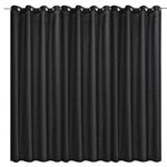 Casa si Gradina - Textile si covoare - Perdele si draperii - Perdele - Perdea opaca Stella cu inele Jemidi, 300 x 245 cm, Negru, Poliester, 55288.01.01 - Infinity.ro